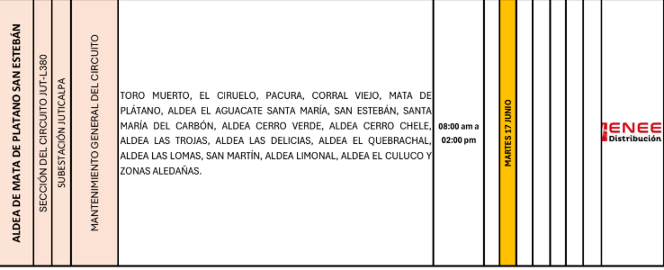 Lista de colonias que no tendrán luz pasado mañana