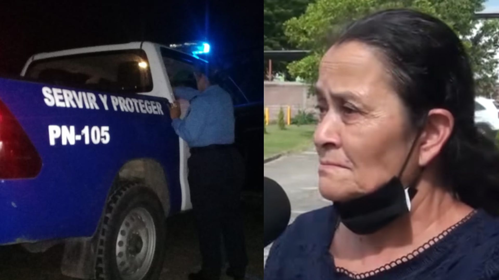 'Insistió': lo que ocurrió antes de que niña fuera atropellada por patrulla policial en Choluteca