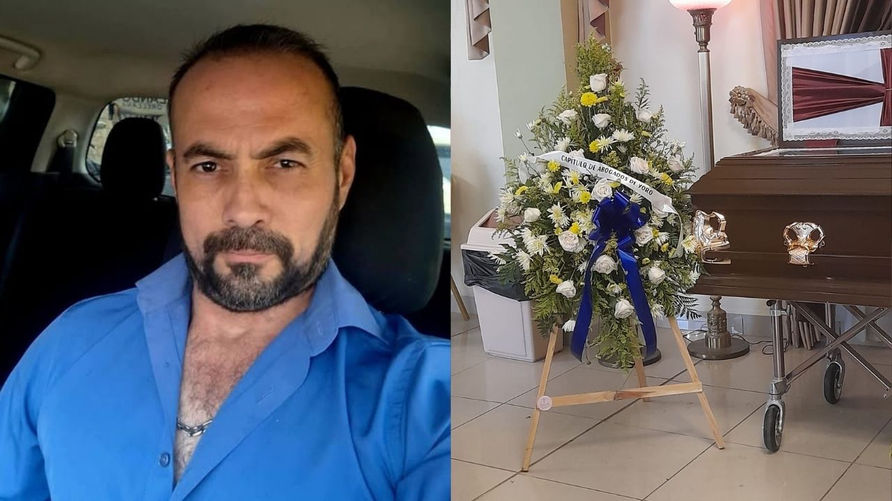 Dolor por la muerte del abogado Oscar Urbina, de 45 años, a causa de una trombosis