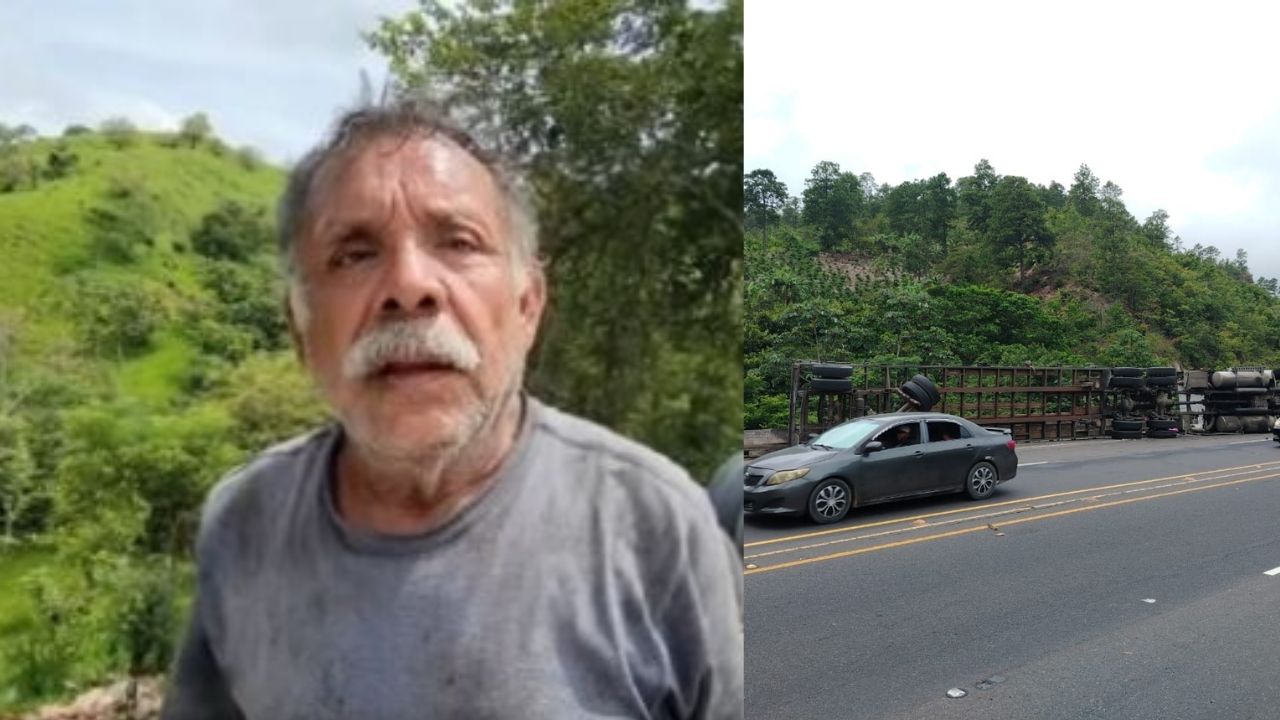 'Señor, ayúdame’: rastrero se accidenta en Los Hornos, Copán donde murieron 5 personas ayer