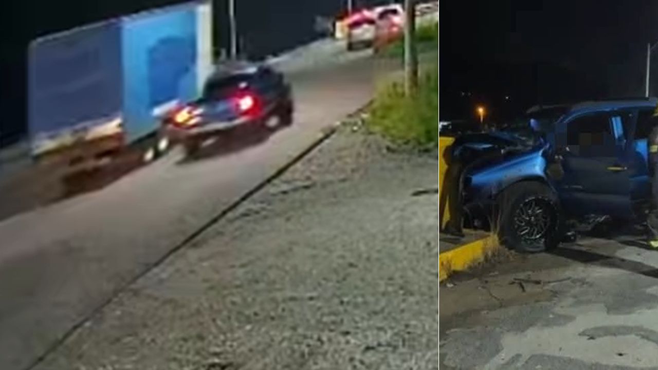 Revelan video de accidente en Yoro donde murieron hermanos que volvían de EE. UU.