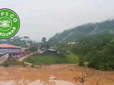 En estas zonas se mantiene alerta verde por lluvias por 24 horas, según Copeco