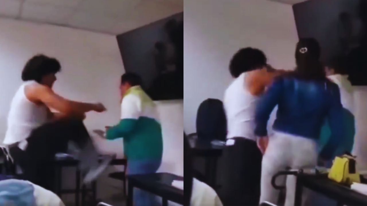 'Búrlate una vez más': Alumno se cansa de bullying de maestro y le propina golpiza