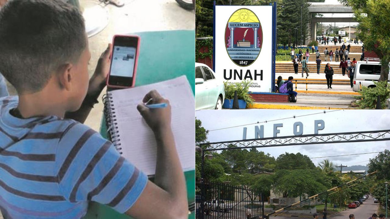 ¿Habrá clases virtuales en UNAH, Infop y escuelas por repunte de covid e influenza?