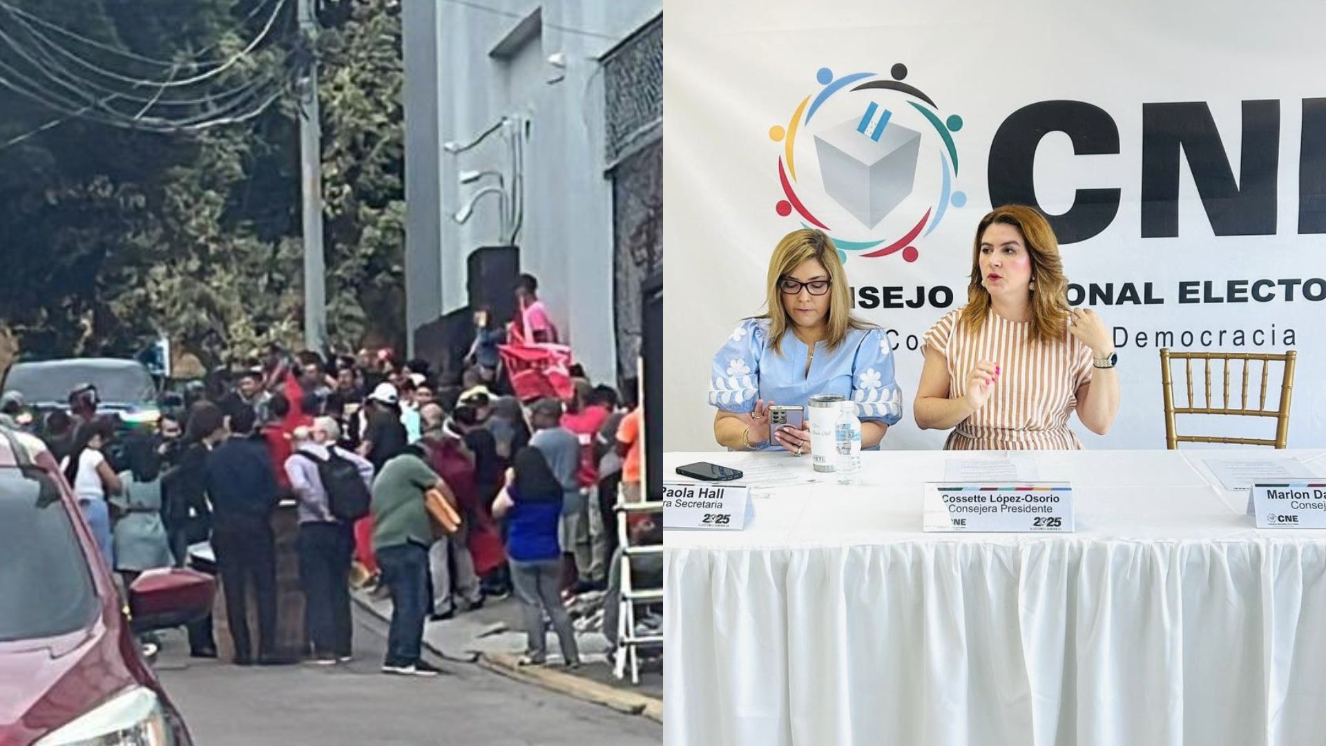 'Cruzaron el límite': protestas de Libre frenan entrega de ofertas del TREP