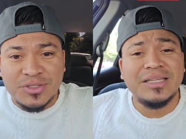 'Lo hemos gastado': Migrante hondureño expone a sus padres por gastarse su dinero