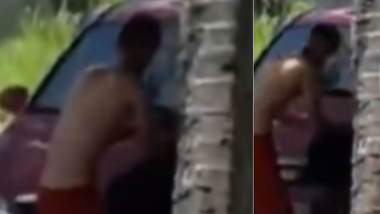 'Te voy a matar': La advertencia de hombre que golpeaba a embarazada en La Ceiba
