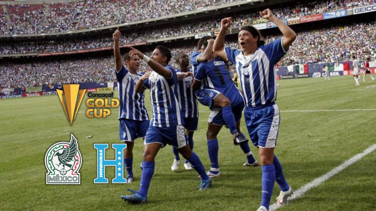 Con beso y todo: Así fue la única vez que Honduras venció a México en Copa Oro