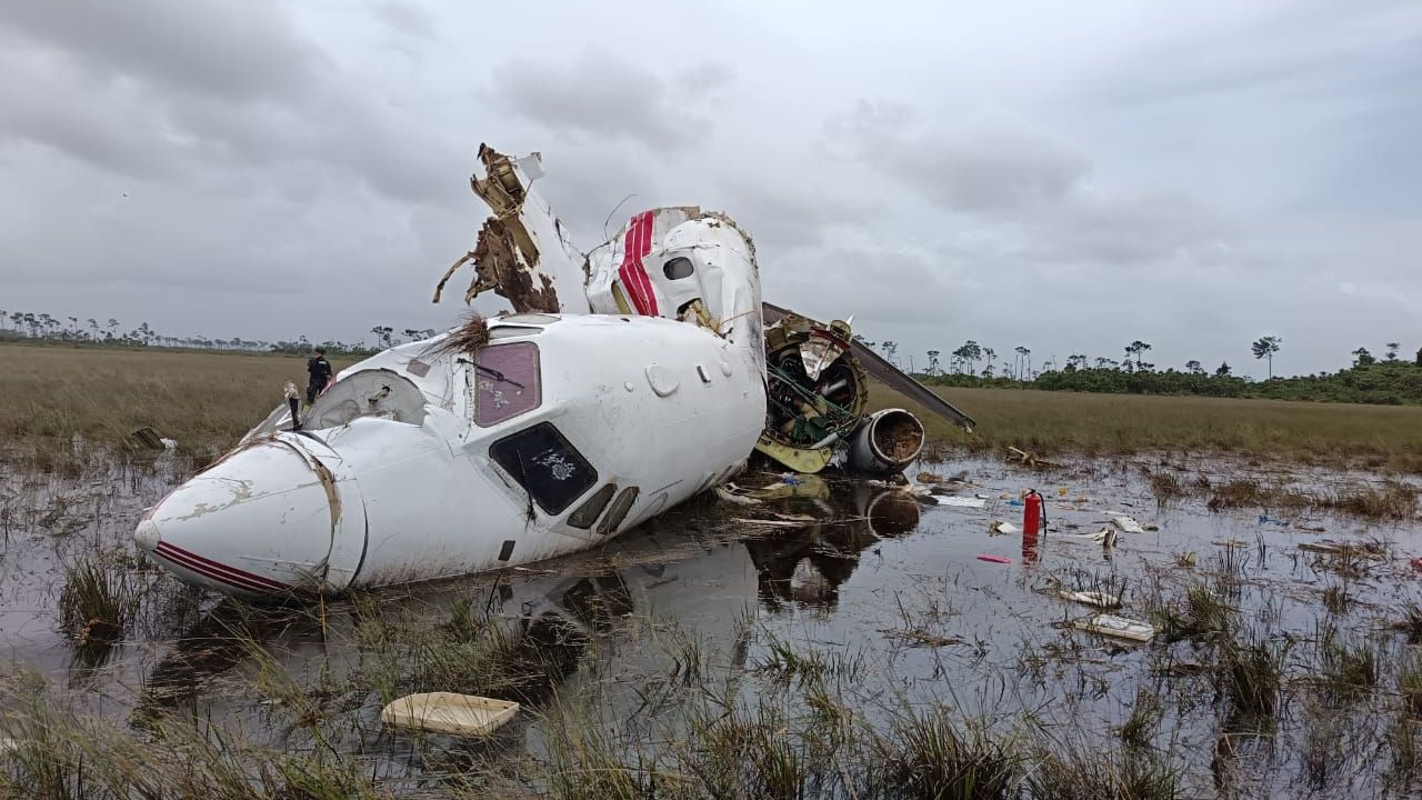 Avioneta que volaba sin autorización se estrella en La Mosquitia: ¿Qué traía?