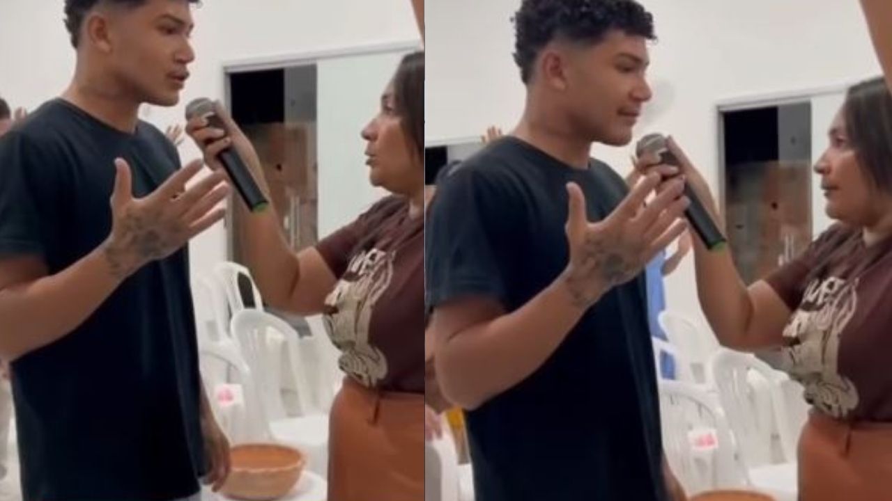 'Lo presintió': graban a joven dando confesión de fe, a horas de perder la vida