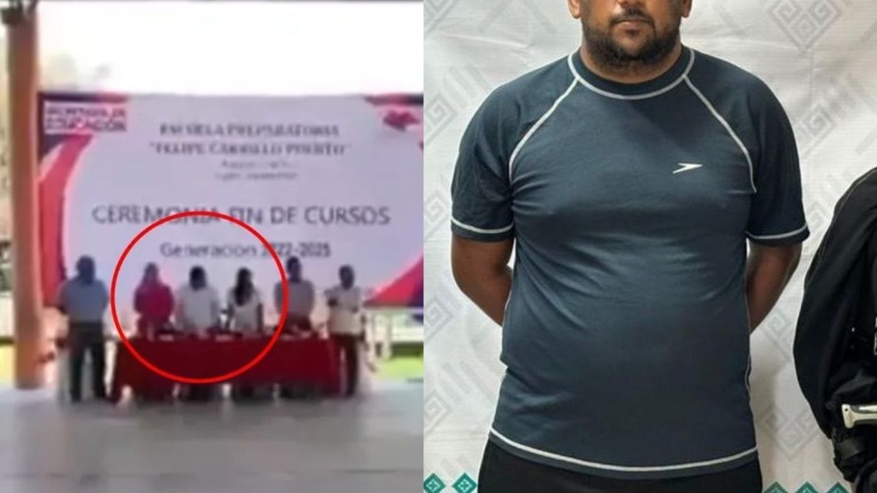 'Hablen': graban cuando alumna en graduación revela abuso por parte de maestro