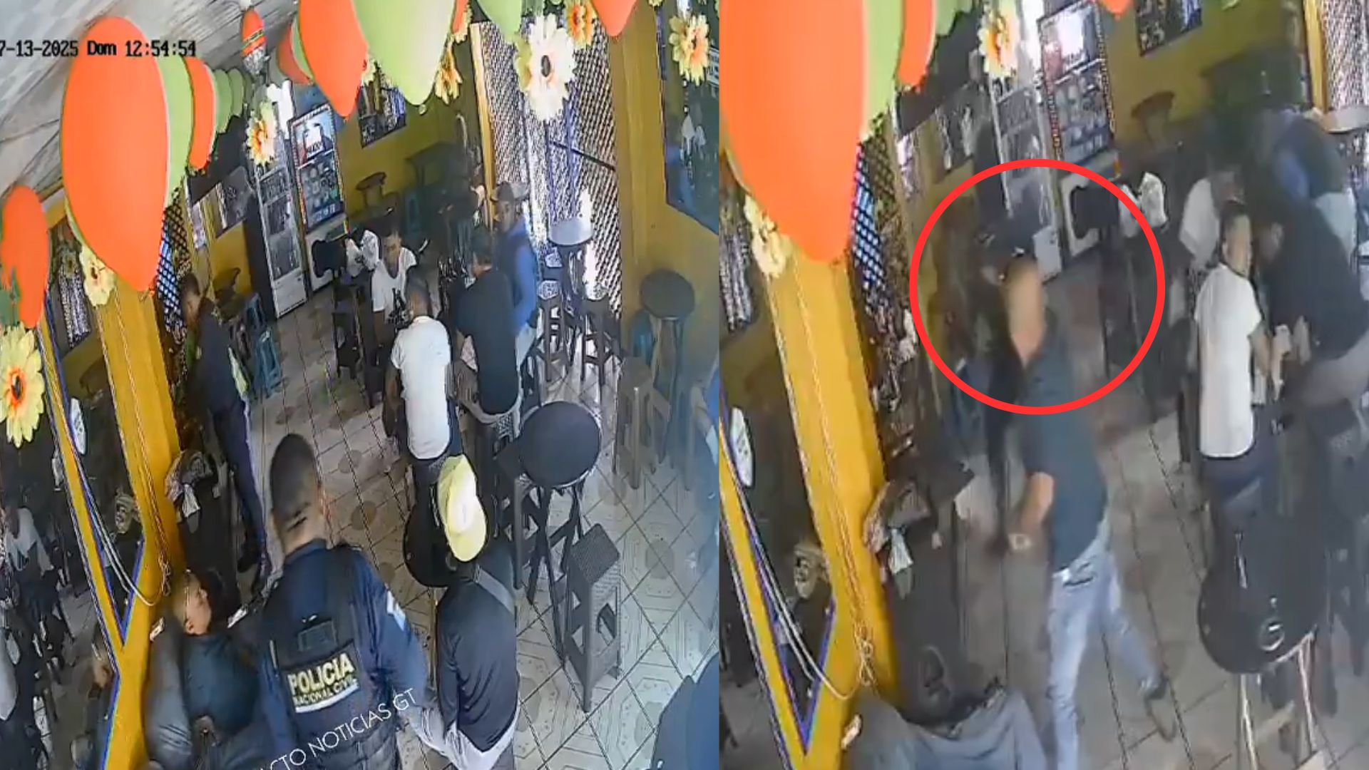 VIDEO: Comerciante niega inspección de su negocio y muere abatido por policías