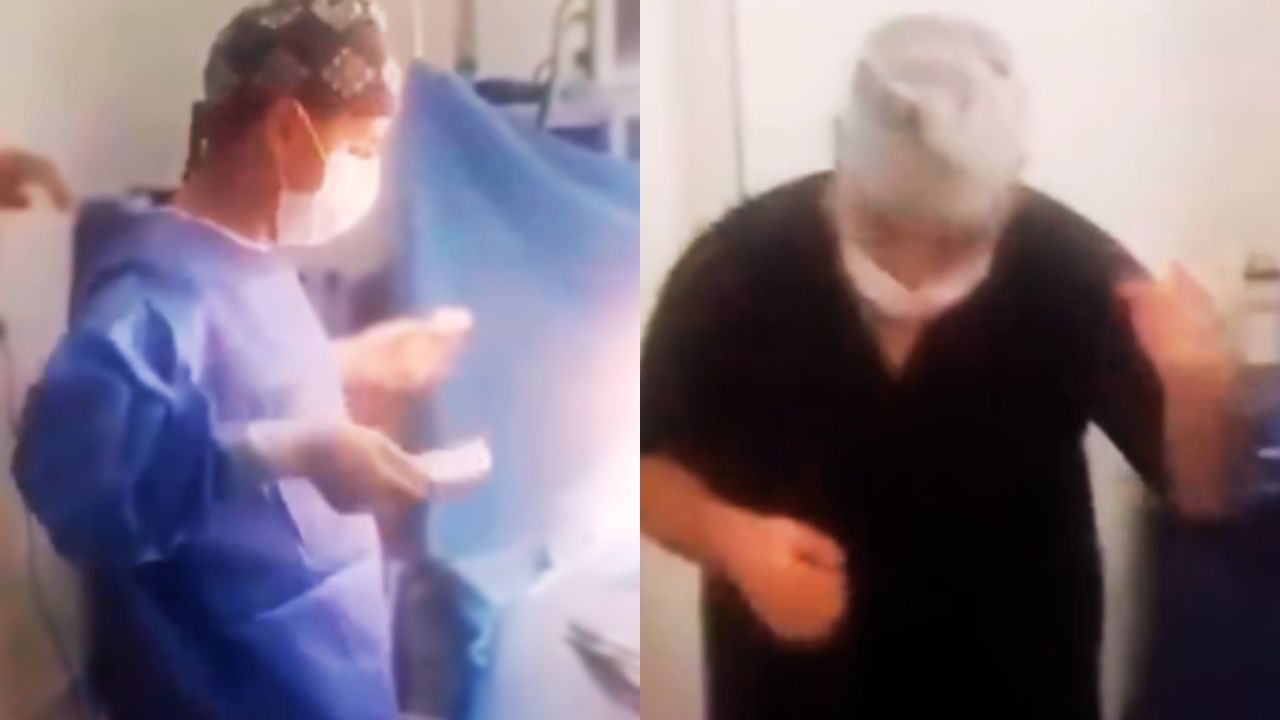 Vídeo: Médicos se viralizan por bailar durante la cirugía a un paciente