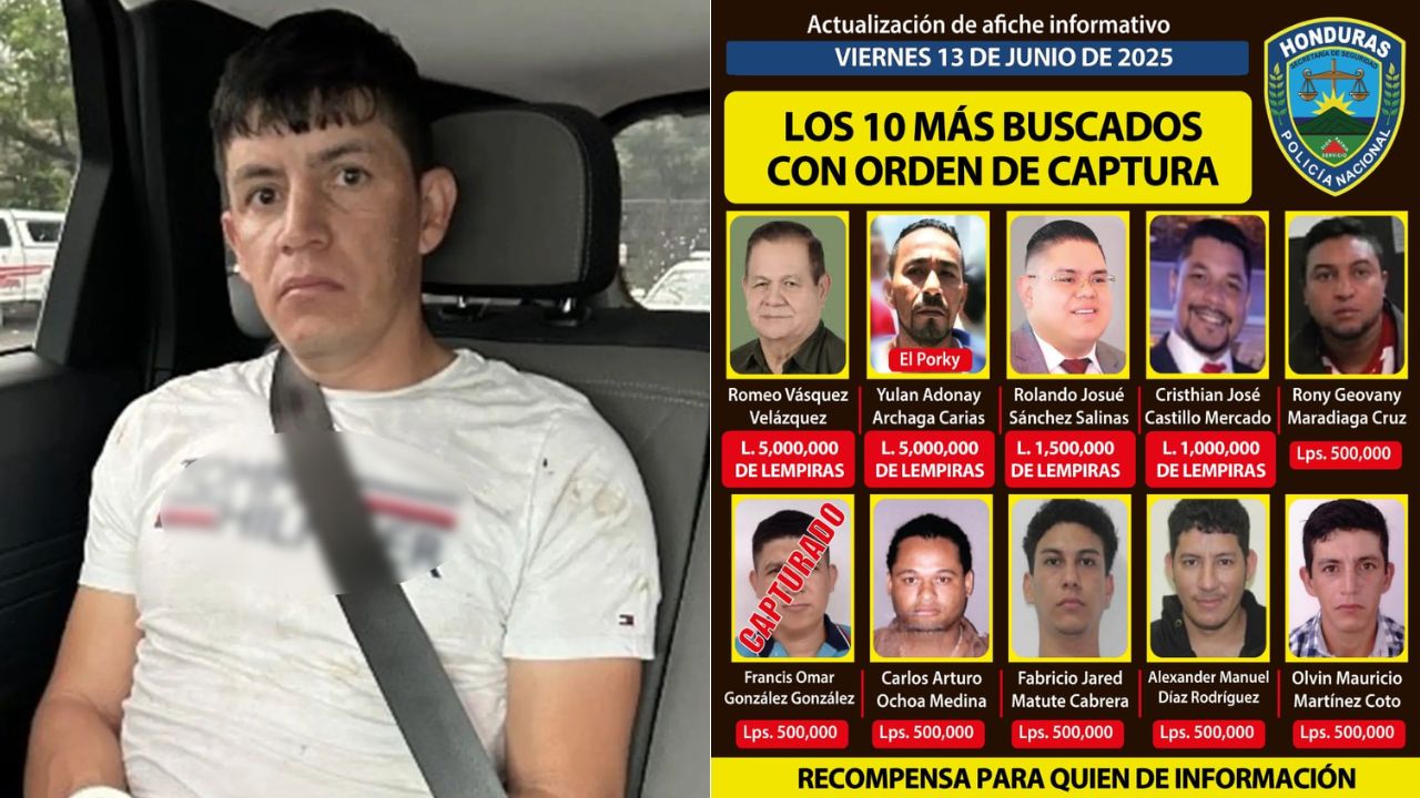 ICE captura a uno de los 10 hondureños más buscados: ¿quién es y dónde se escondía?