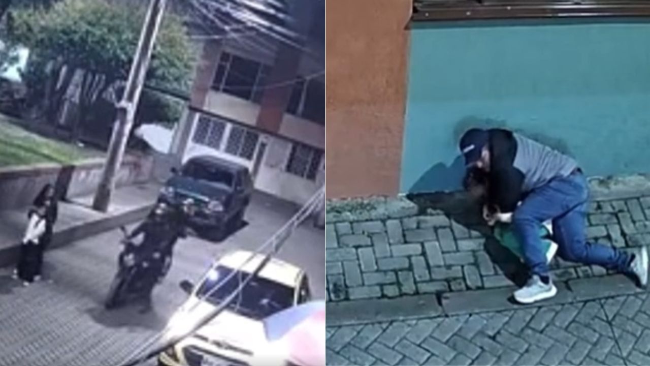 VIDEO: padre cubre con el cuerpo a su hija para protegerla de ataque de sicarios