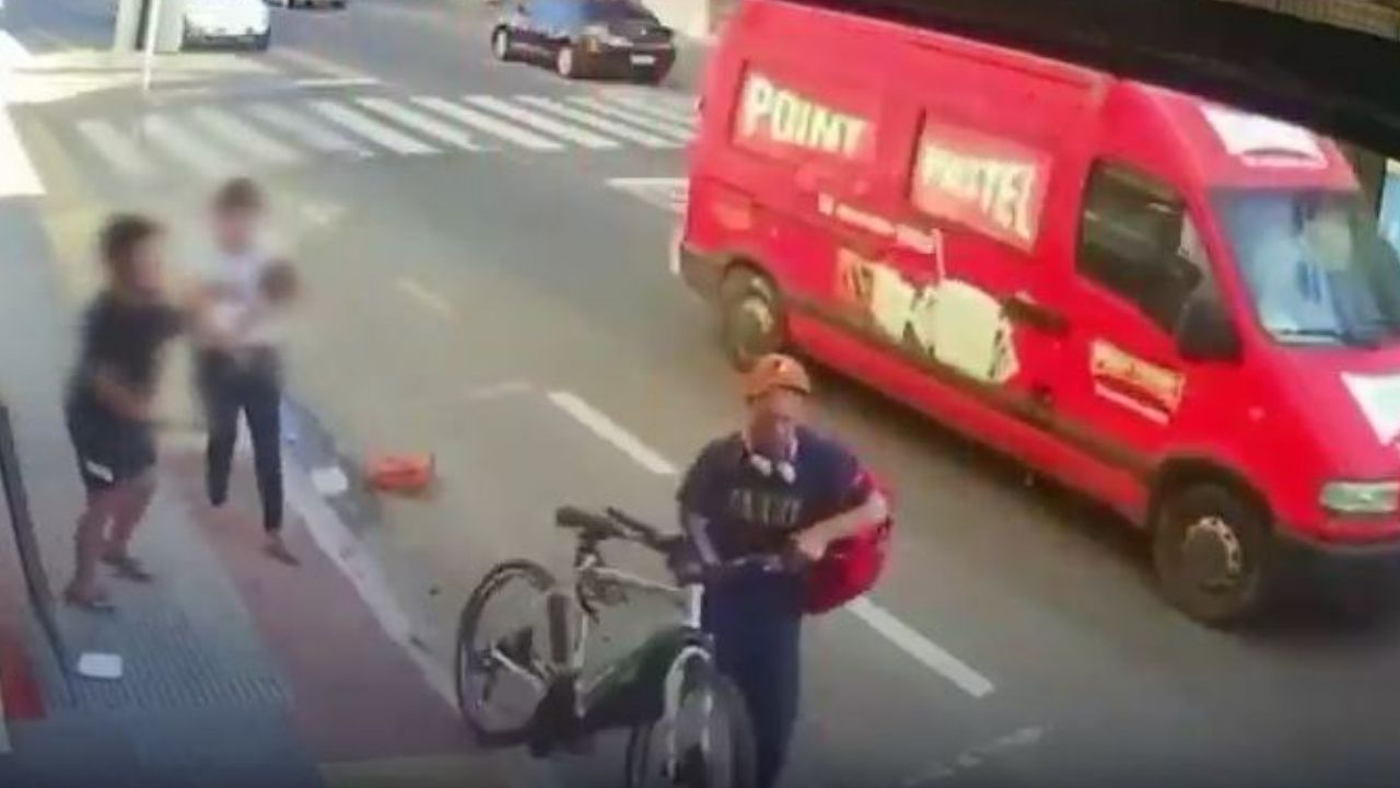 Video: suegra  apuñala a yerno para salvar a su hija con nieto en brazos