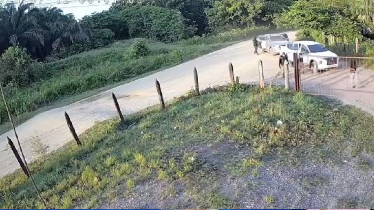 Video revela ataque armado a propiedad privada en La Lima, Cortés