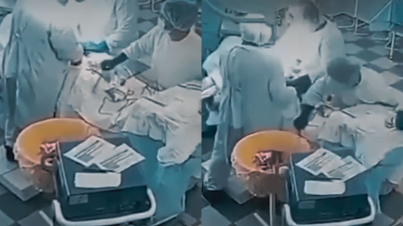 ¡Valentía! Médicos siguen operando a paciente durante terremoto en Rusia