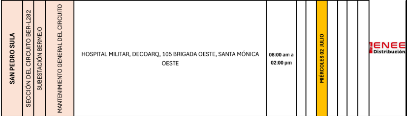 Lista de colonias que no tendrán luz pasado mañana