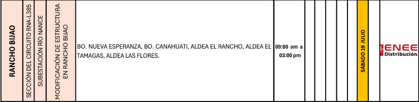 Lista de colonias que no tendrán luz pasado mañana