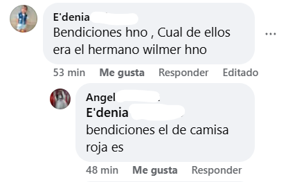 Captura de pantalla de los comentarios
