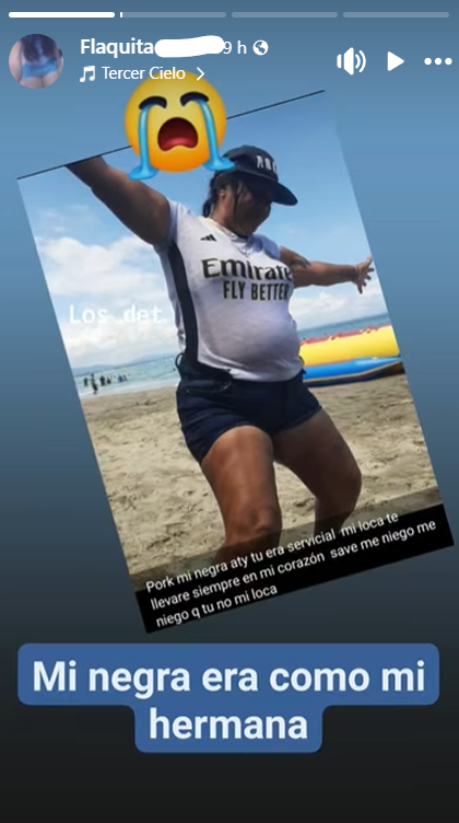 Captura de pantalla de la historia