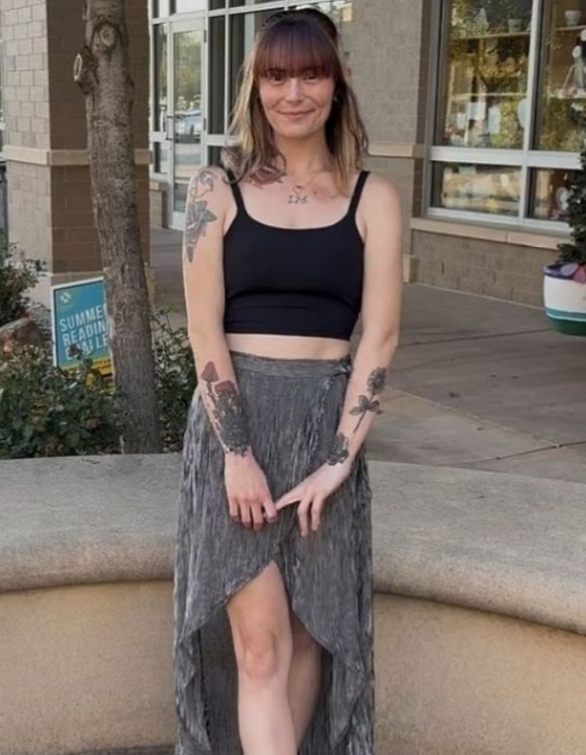 Aleshia Rogers durante su proceso de recuperación. Foto: El Heraldo de México.