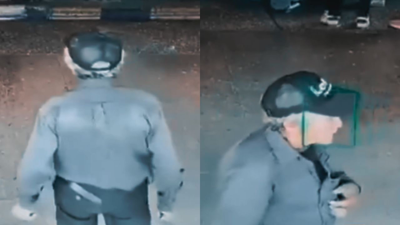 ¿Se volvió loco? Anciano atacó sin razón a dos personas y luego se hirió