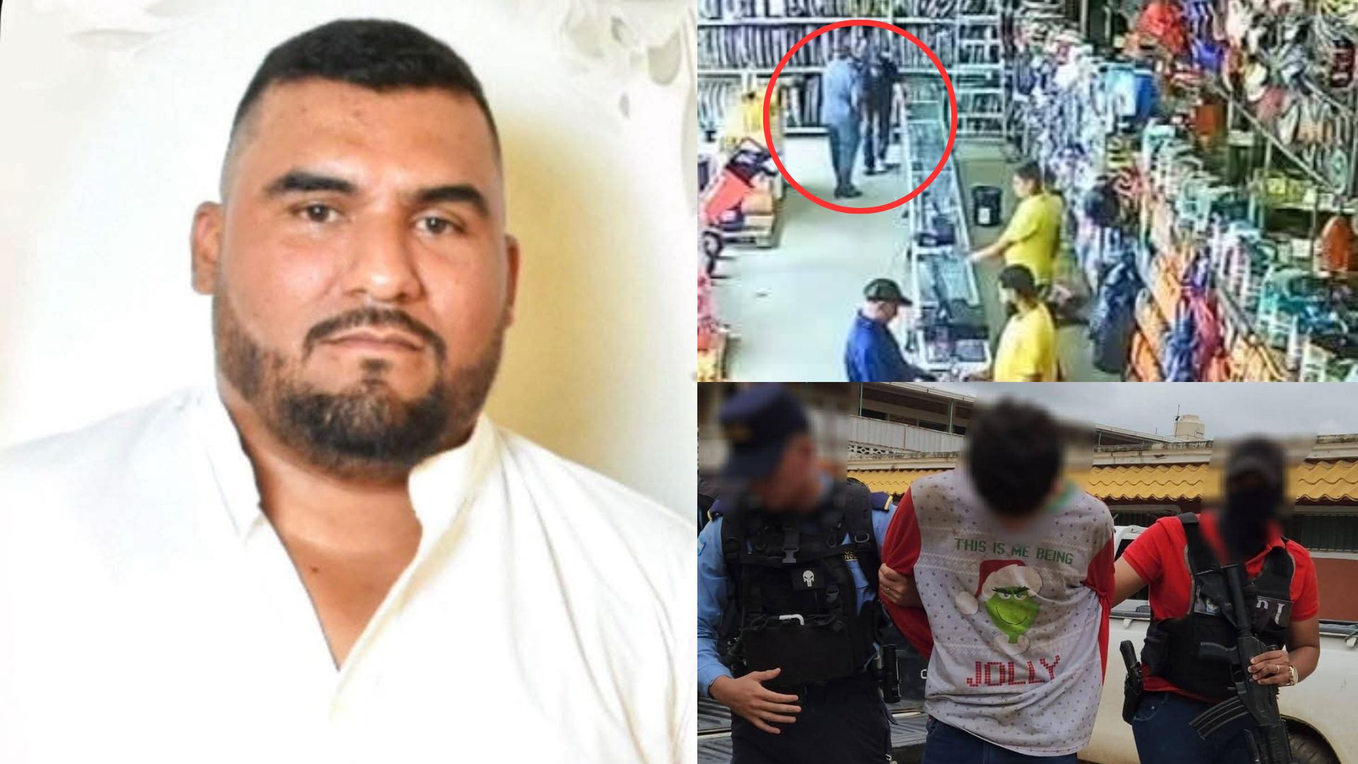 Video revela cómo padre e hijo asesinaron a ingeniero en tienda en Danlí