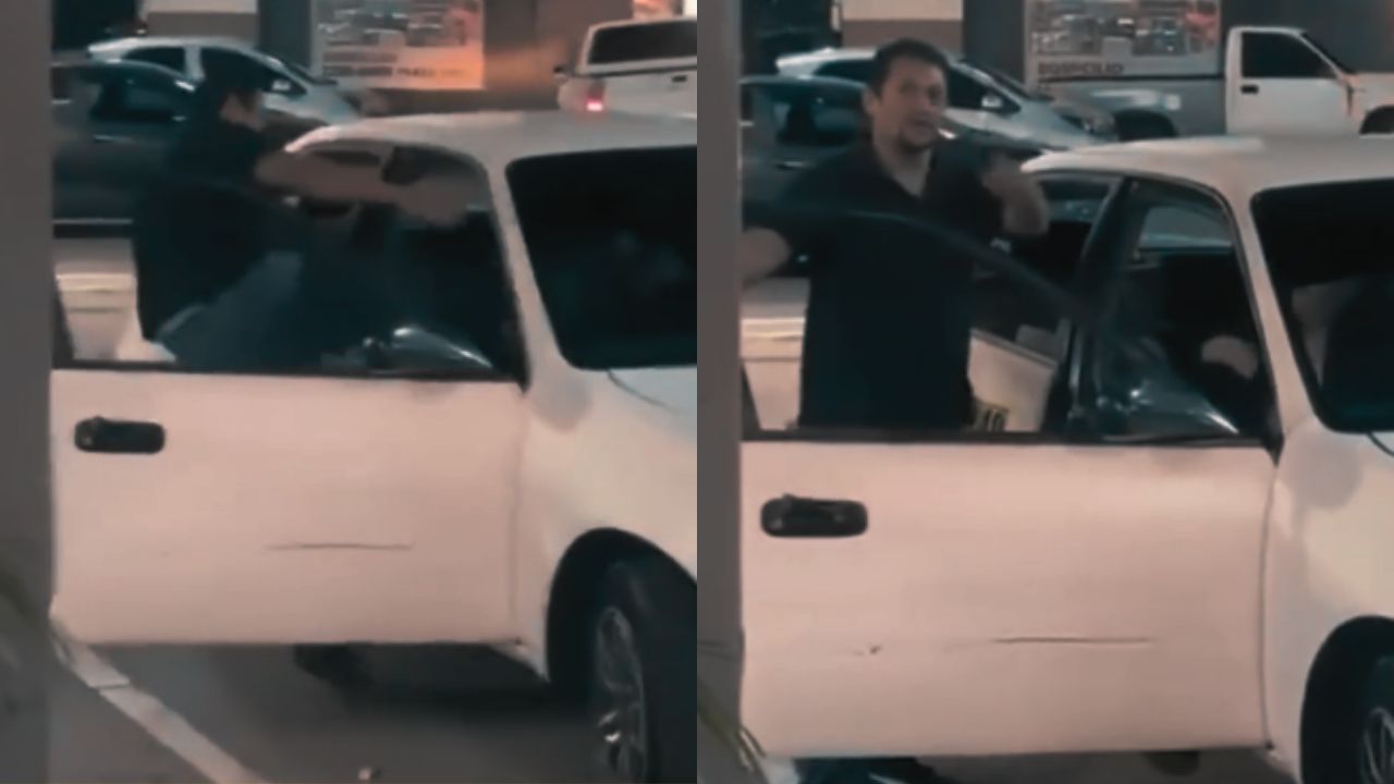 'Va grabado, papa': Hombre que golpeó a una mujer en un taxi, ¿fue detenido?