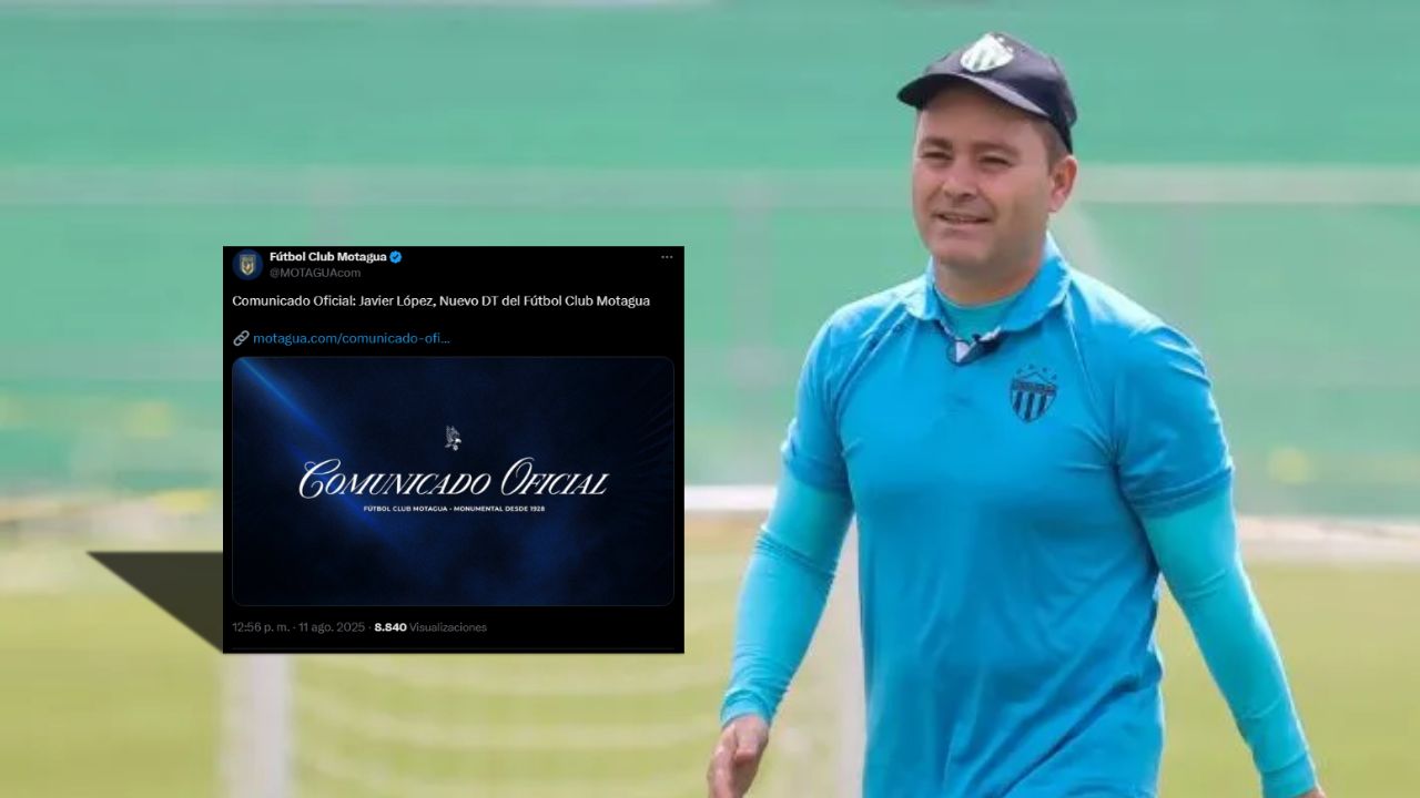 Imagen de ¿Quién es Javier López, nuevo DT de Motagua tras salida de Diego Vázquez?