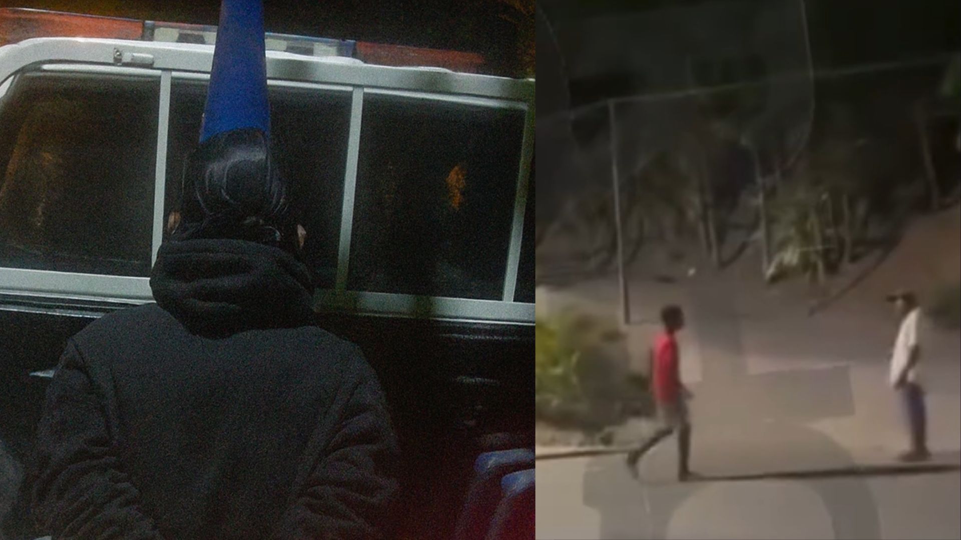 VIDEO: Menor golpea a adulto mayor y su madre lo entrega a la Policía en Roatán