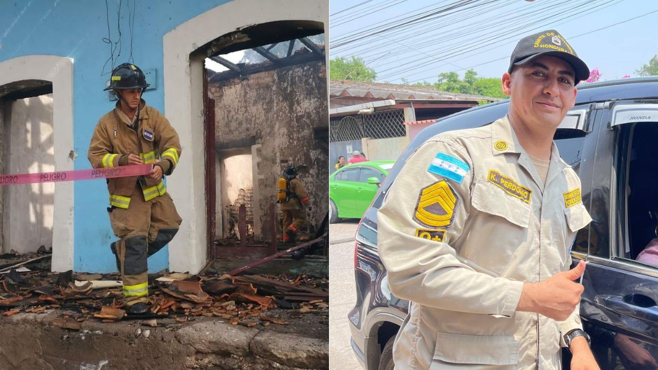 'Nunca fui un héroe como él': Conmoción por muerte de sargento bombero hondureño
