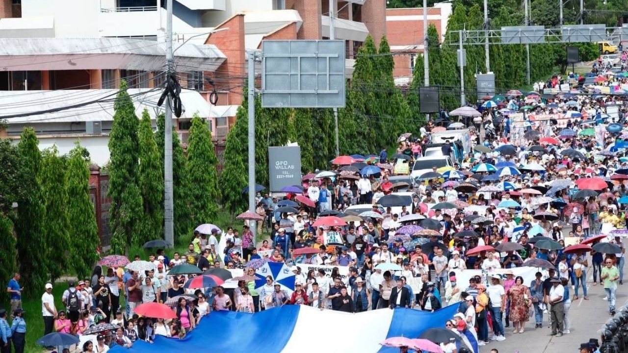Esta será la ruta en Tegucigalpa de la caminata por la paz del 16 de agosto