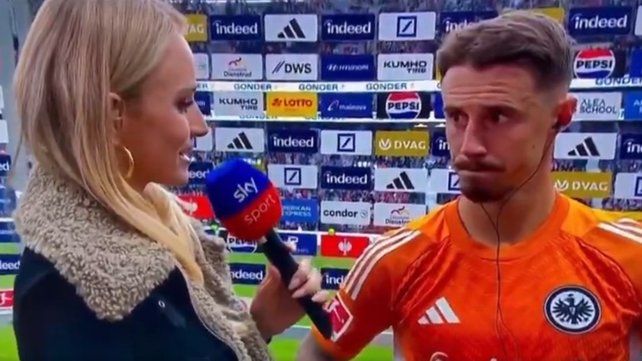 '¿Feliz con la victoria?': Incómodo momento en que periodista confundió a jugador