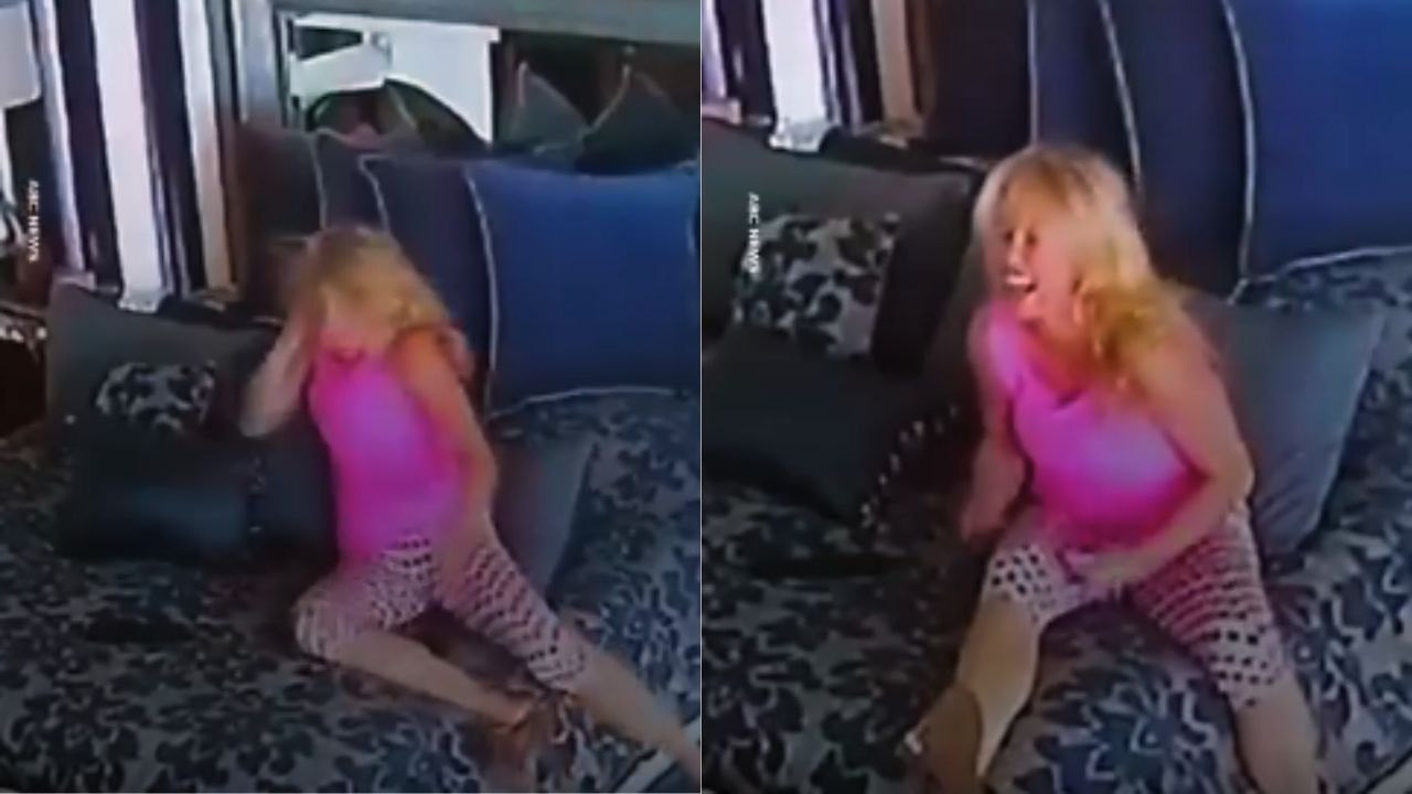 Vídeo expone a mujer golpeándose para acusar a su novio por 'abuso'