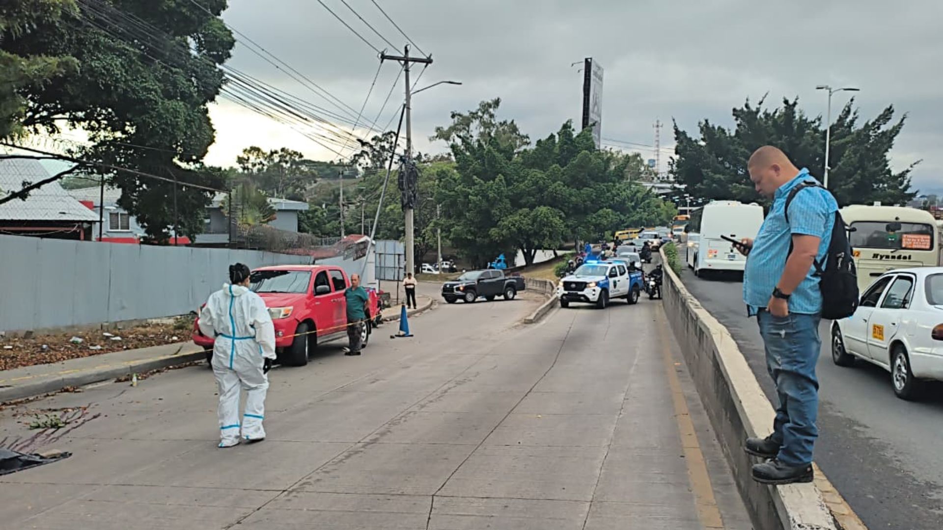 Matan a peatón frente a centro comercial en Comayagüela: esto se sabe
