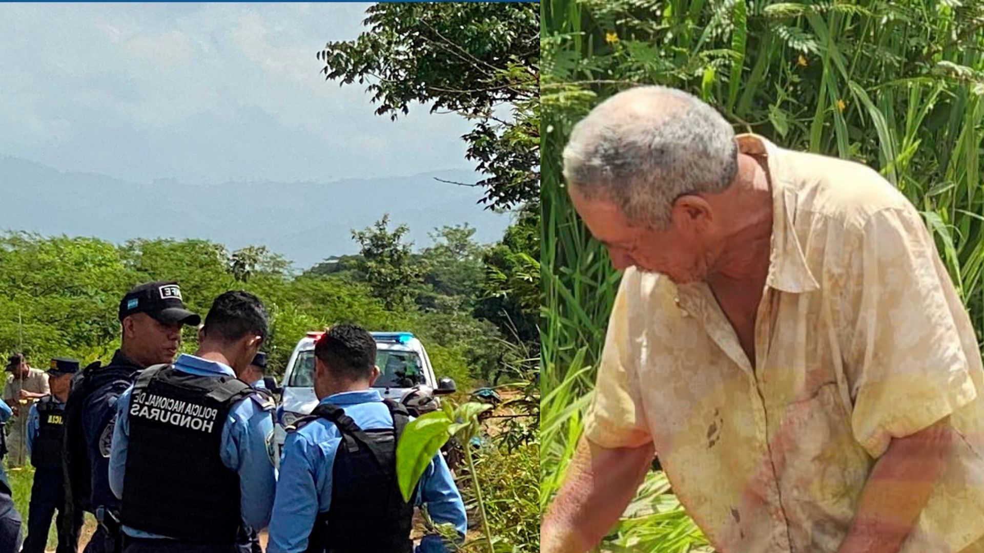 'Me lo mataron': padre llora sobre cuerpos de su hijo y nuera en Olancho