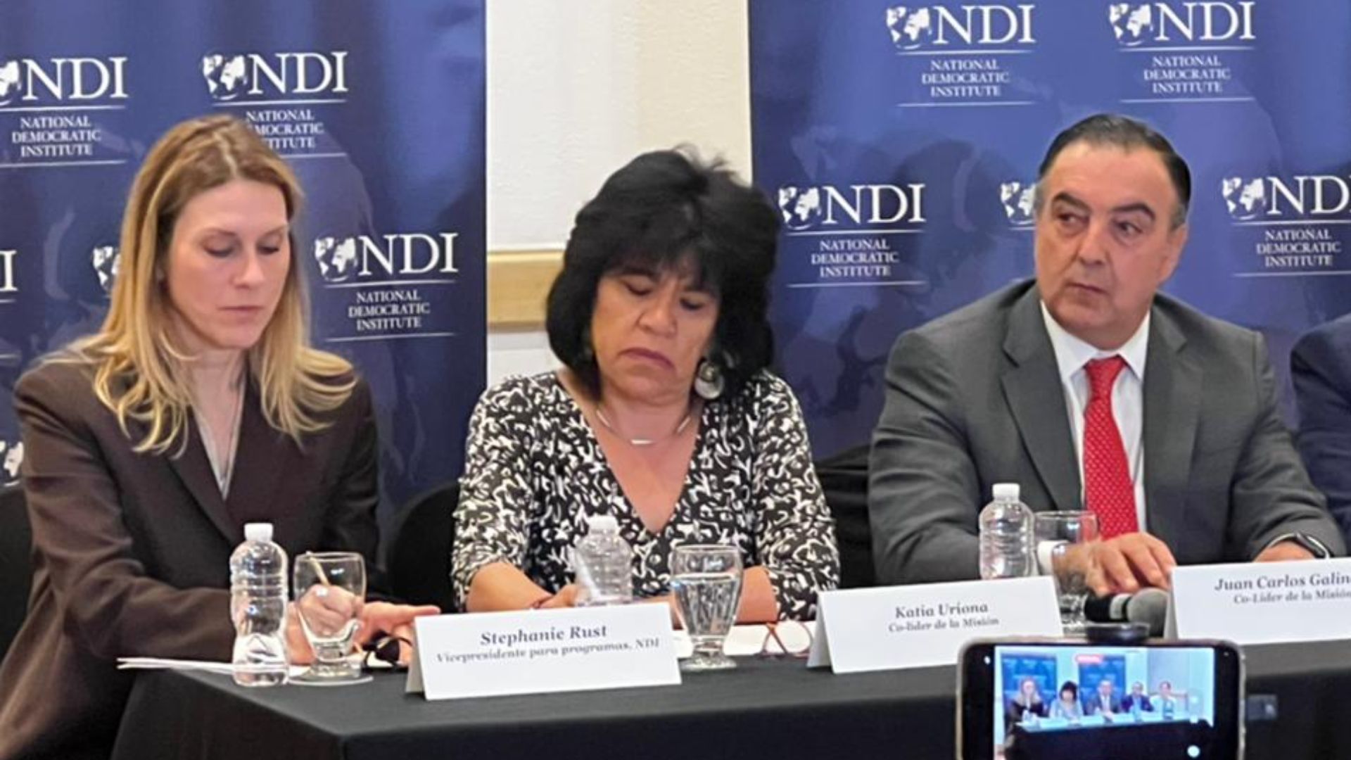 NDI aplaude acuerdo sobre el TREP y llama a fortalecer autonomía del CNE en Honduras
