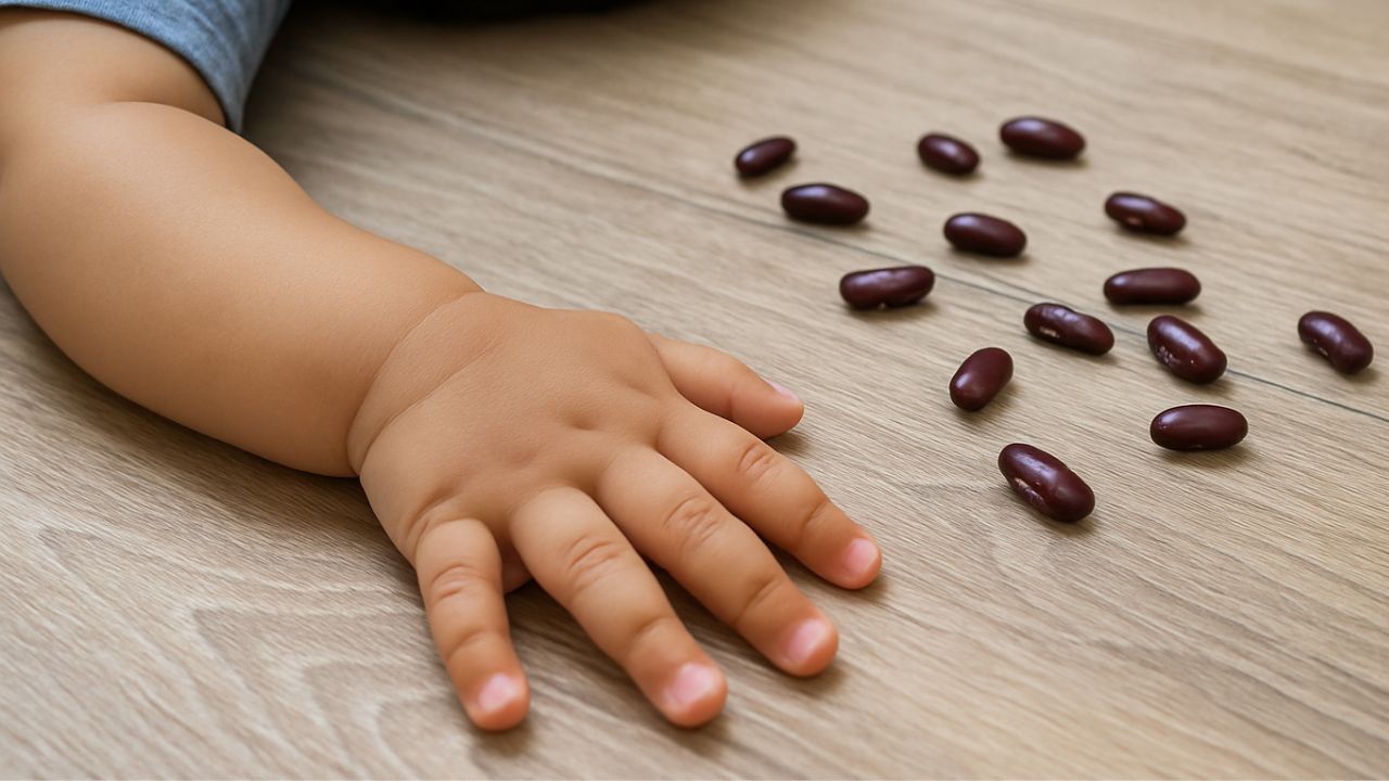 Muere niño de un año cuando se atragantó con frijoles en Alubarén, FM