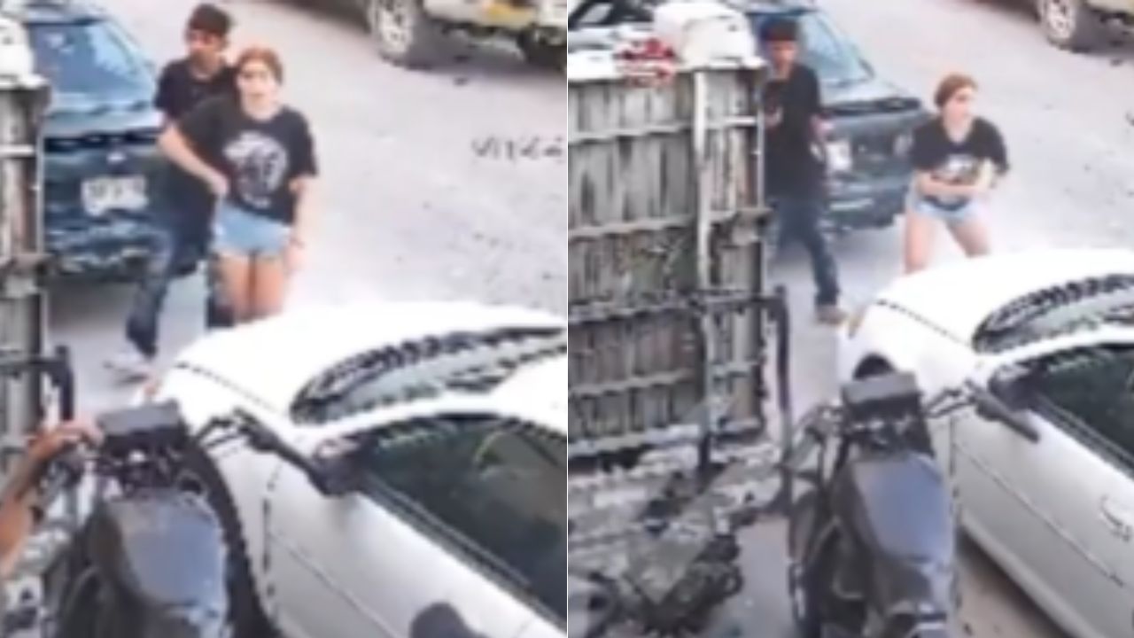 VIDEO|'¿Dónde hay una tienda?': sicaria a mecánico antes de matarlo cuando trabajaba