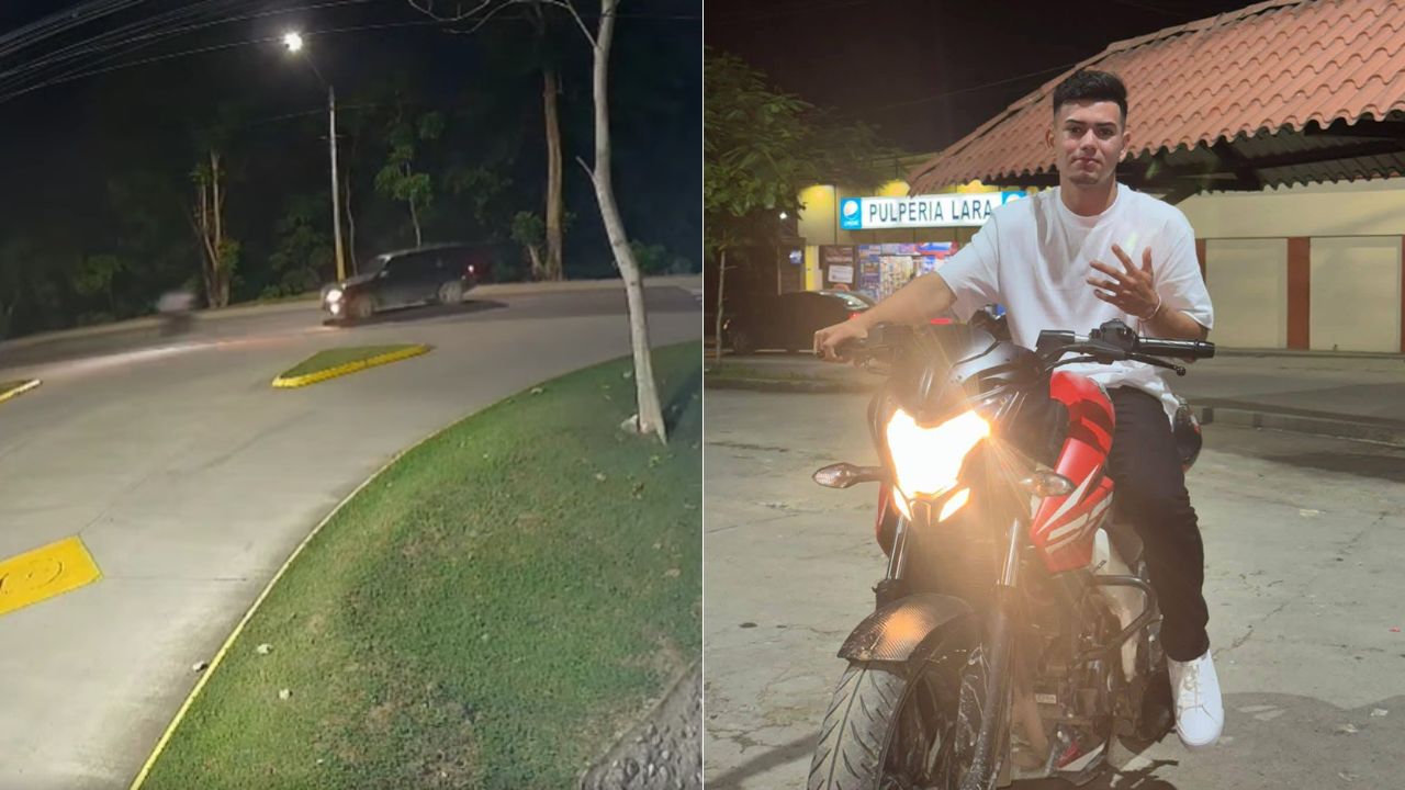 Revelan video de accidente donde murió motociclista en Yoro: ¿Hacía piques?