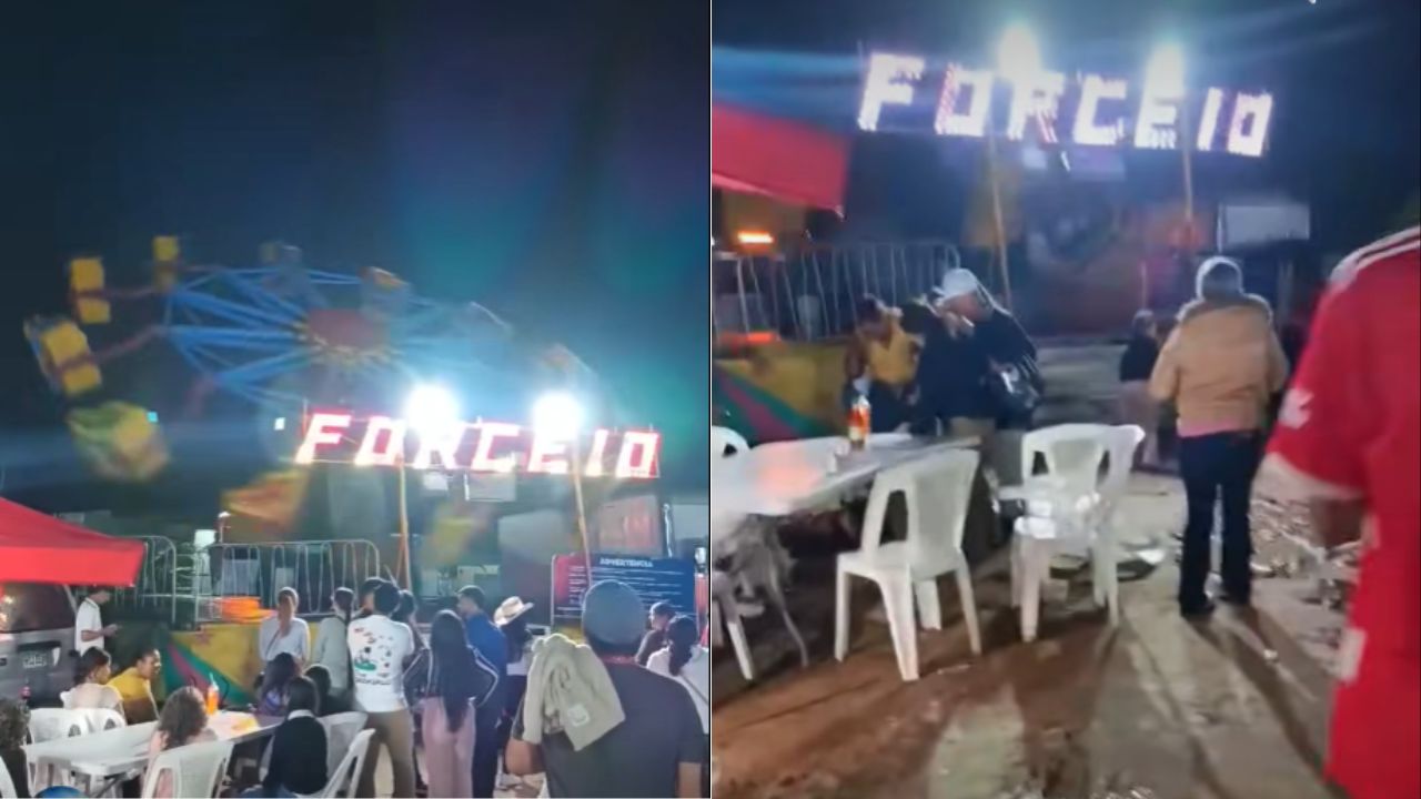 'Paren eso': video captó cuando mujer 'sale volando' de juego mecánico en Danlí