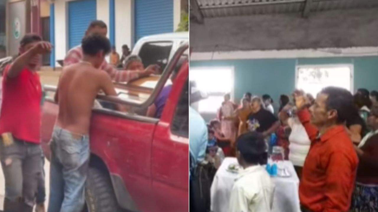 Video captó último culto de pastor asesinado cuando iba a predicar en Santa Bárbara