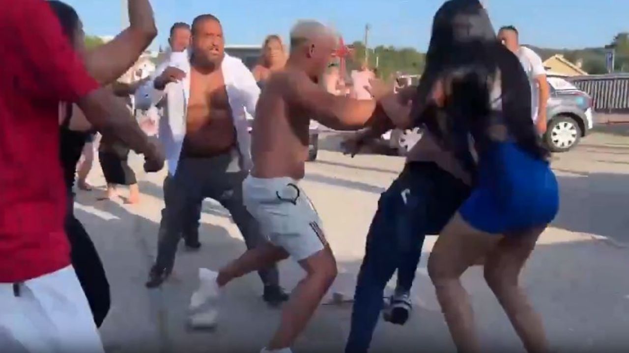 VIDEO: Pedida de mano termina en caos, un muerto, heridos y detenidos