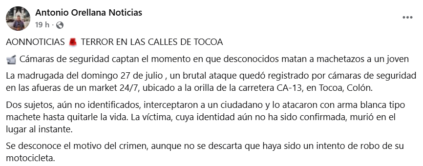 Captura de pantalla de la publicación de la Casa Blanca