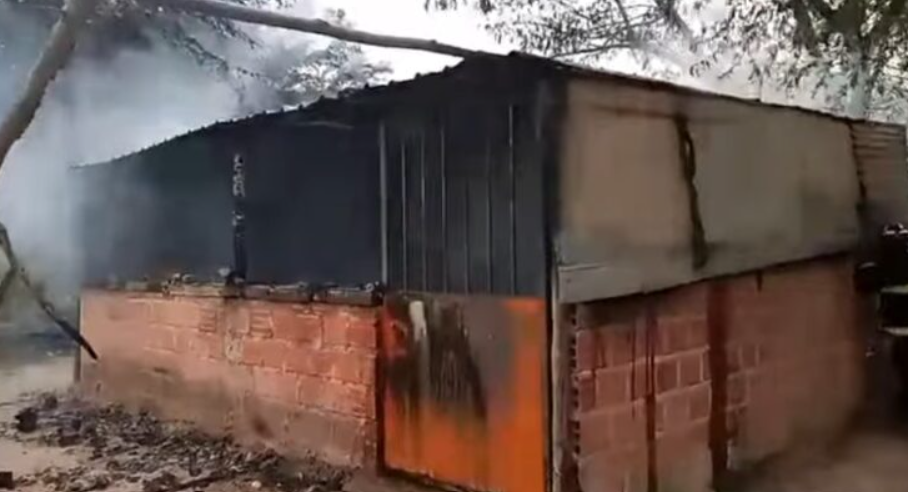 Lugar del incendio