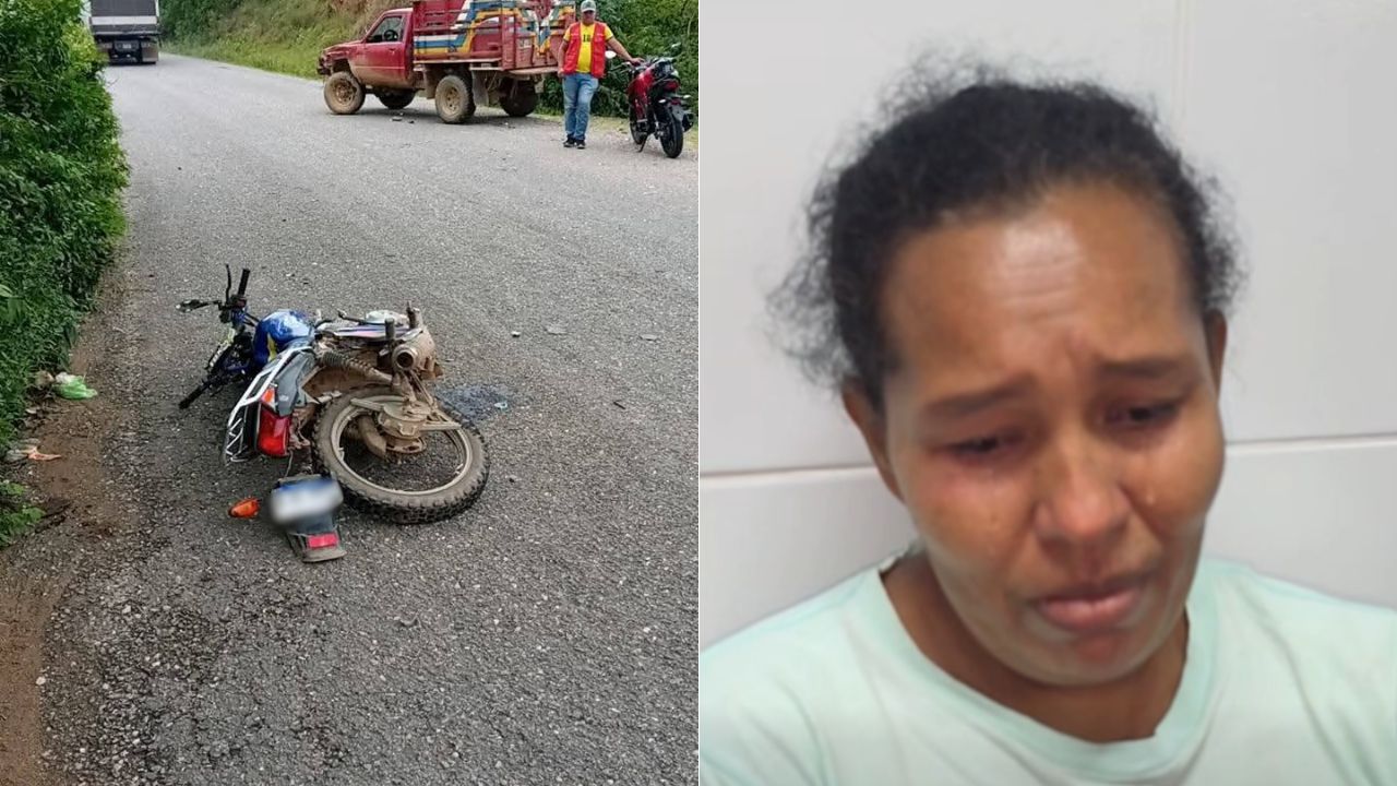 'Era mi chiquito': madre tras la muerte de menor en accidente vial en El Paraíso