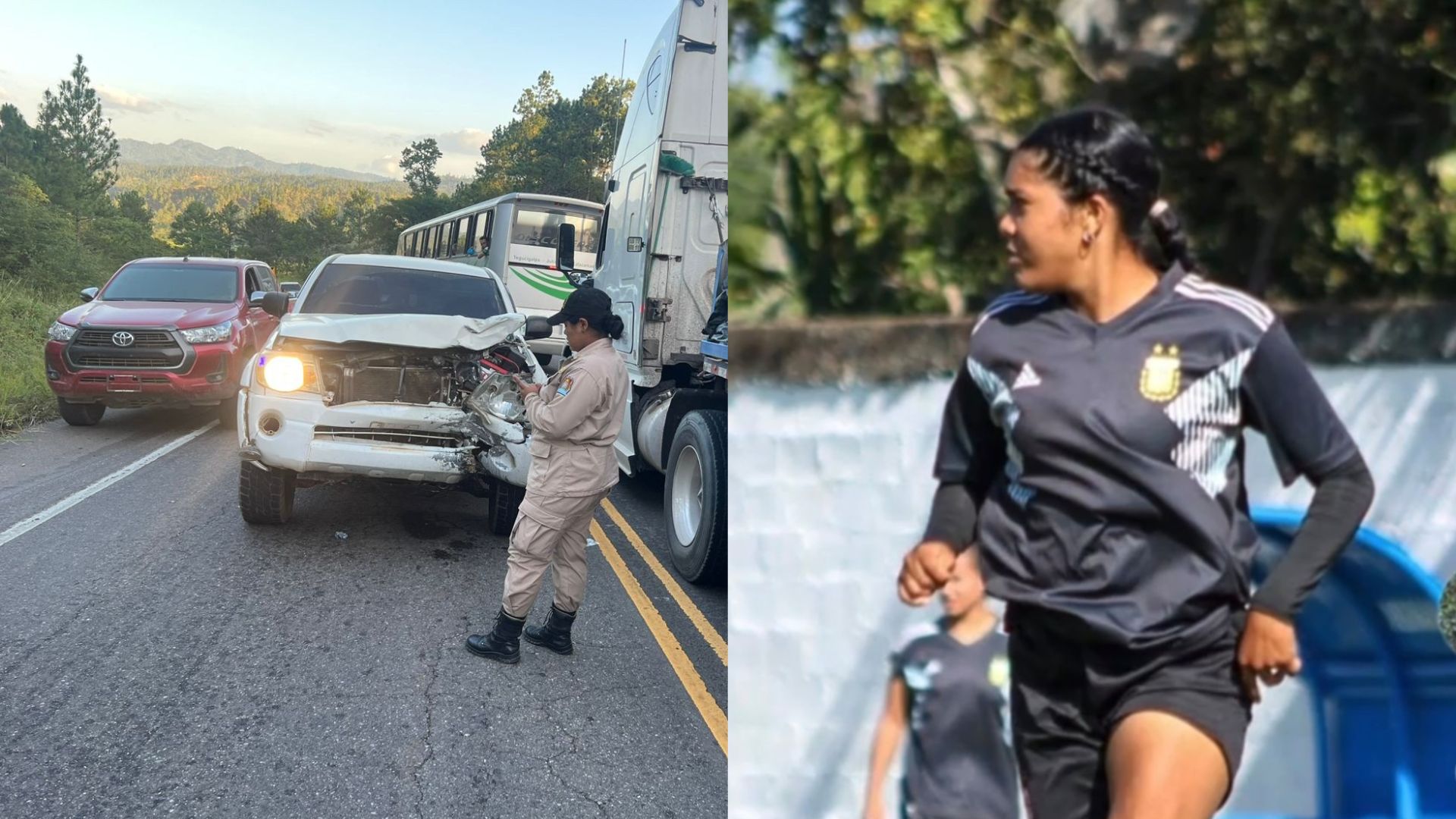 'Soñaba con ganar': conmoción por muerte de futbolista hondureña en accidente