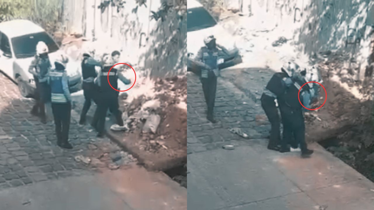 Vídeo: Denuncian presuntas agresiones de policías a joven mototaxista en Comayagüela